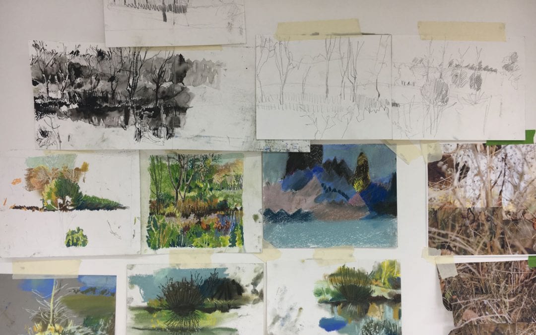 Studio Wall….